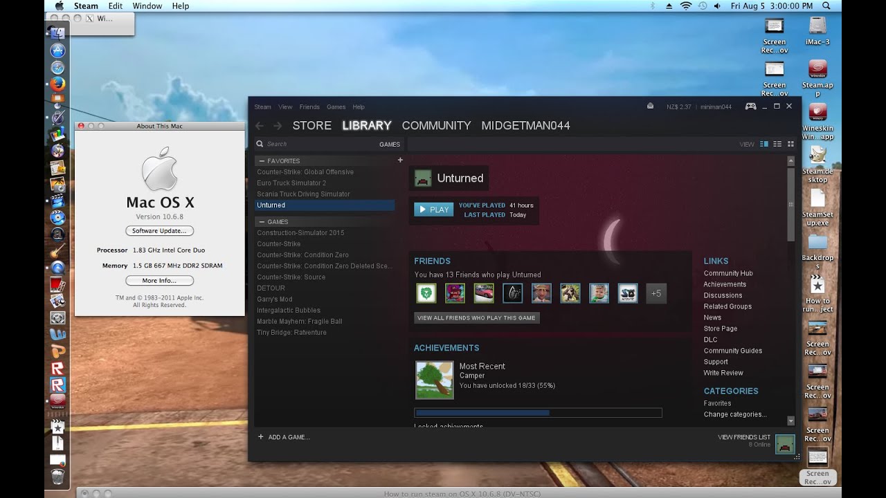 Steam Download For Mac 10.4.11